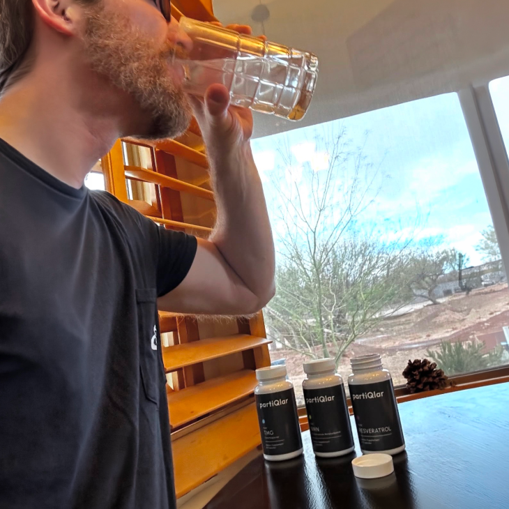 Customer with their partiQlar routine